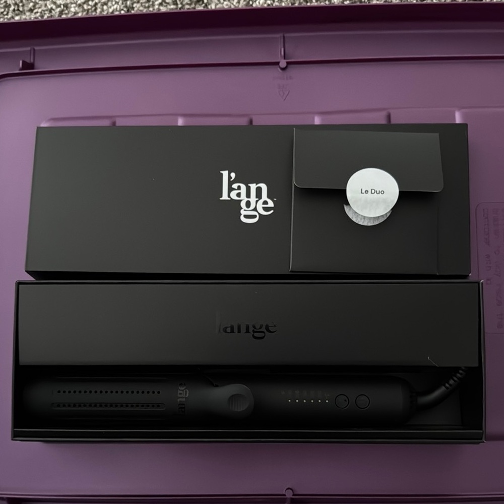 L'ange Le Duo Hair Styler - Black